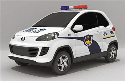 渦陽縣公安局電動警用巡邏車正式上路！